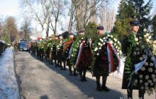 Ceremonia pogrzebowa gen. bryg. Stefana BAŁUKA "Starby", 4 lutego 2014 r.