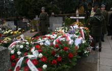 Ceremonia pogrzebowa płk. Zygmunta Łabędzkiego "Łosia"