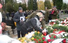 Ceremonia pogrzebowa płk. Zygmunta Łabędzkiego "Łosia"