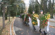 Ceremonia pogrzebowa płk. Zygmunta Łabędzkiego "Łosia"