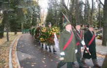 Ceremonia pogrzebowa płk. Zygmunta Łabędzkiego "Łosia"