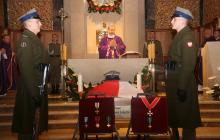 Ceremonia pogrzebowa płk. Zygmunta Łabędzkiego "Łosia"