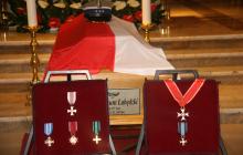 Ceremonia pogrzebowa płk. Zygmunta Łabędzkiego "Łosia"