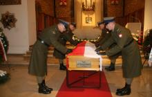 Ceremonia pogrzebowa płk. Zygmunta Łabędzkiego "Łosia"