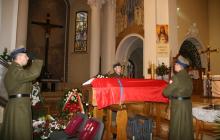 Ceremonia pogrzebowa płk. w st. spocz. Bolesława Siemiątkowskiego