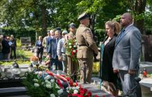 100. rocznica urodzin gen. Stanisława Komornickiego "Nałęcza" - uroczystość na Powązkach Wojskowych